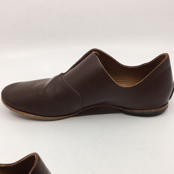 Cydwoq Flex-W Handmade in USA Brown Leather Oxfords Loafers EU size 38 1/2 - Picture 13 of 17